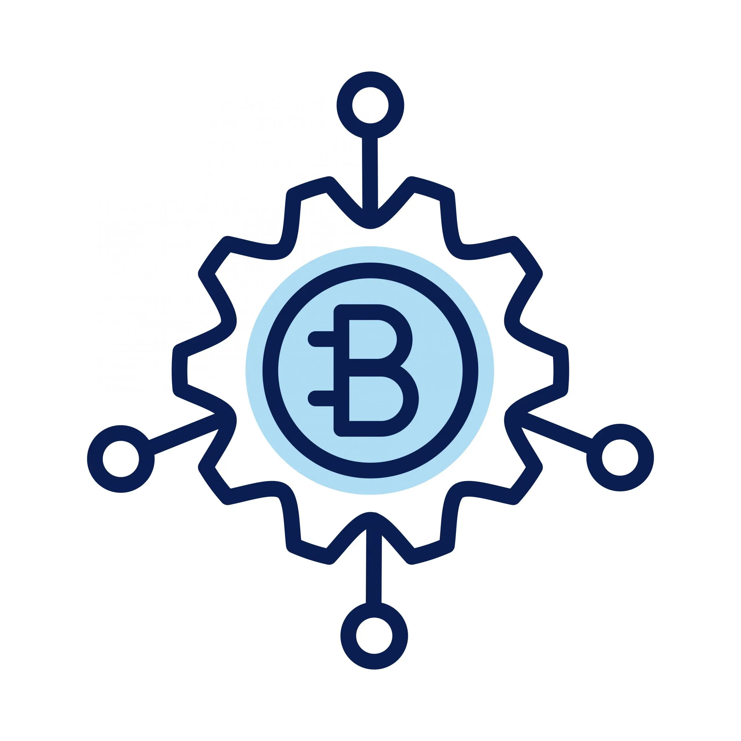 mPowerblox uses blockchain technology